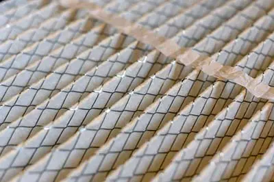 House air filter close-up
