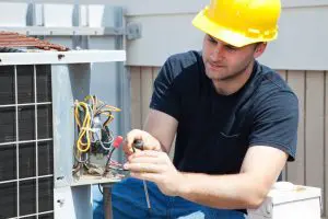 AC unit tune-up from professional HVAC contractors